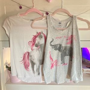 ✨2/$40✨ 2-Item Bundle of Girls' Tops
